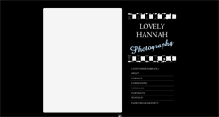Desktop Screenshot of lovelyhannahphotography.com
